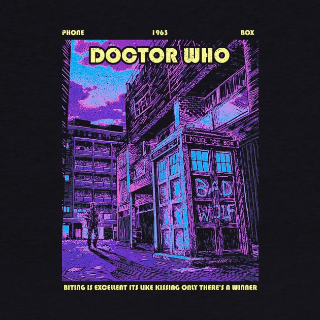 Doctor Who Night Vibe Retro by Joker Keder